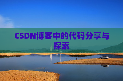 CSDN博客中的代码分享与探索